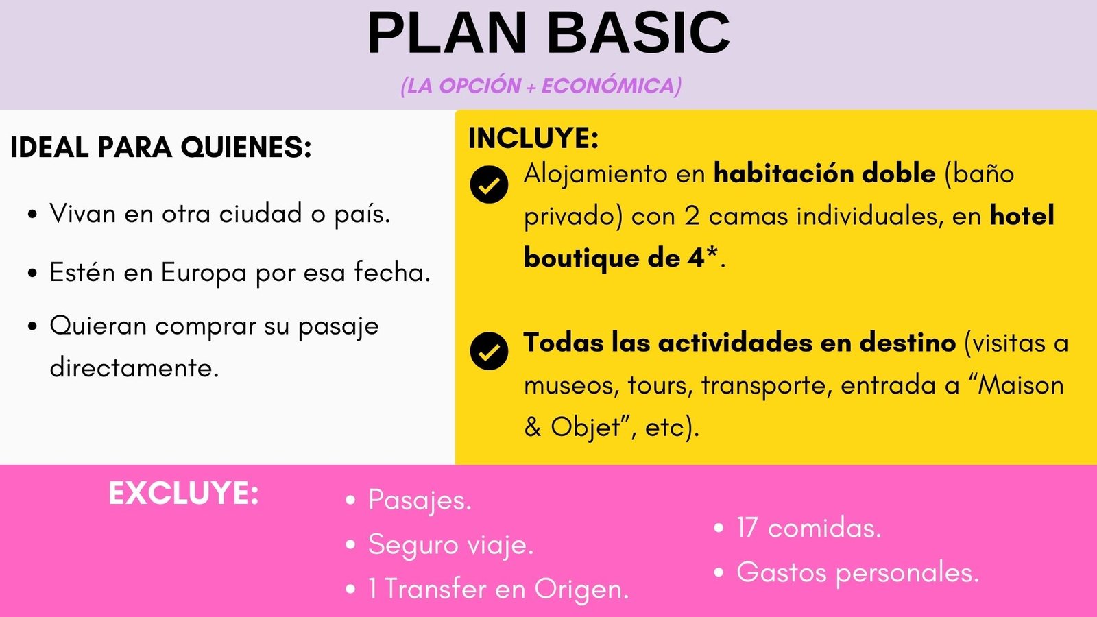 PLAN BASIC PARIS