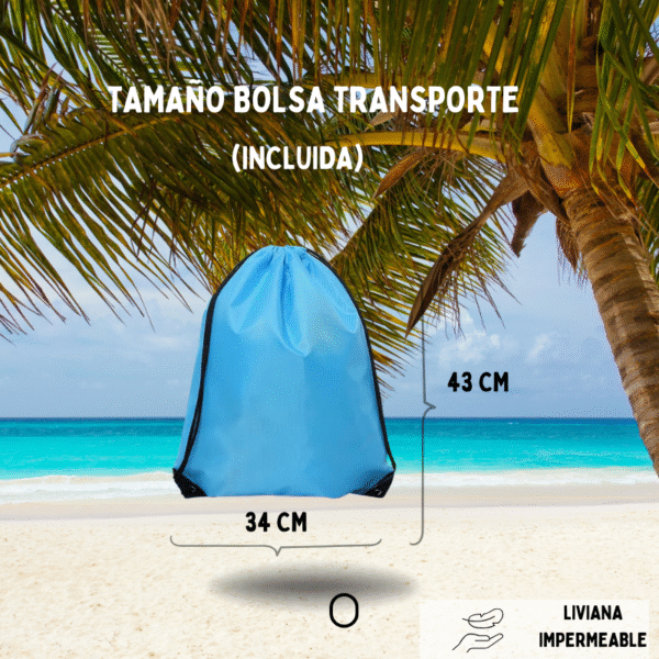 Toalla playa secado rapido (bolso incluido) - Image 6