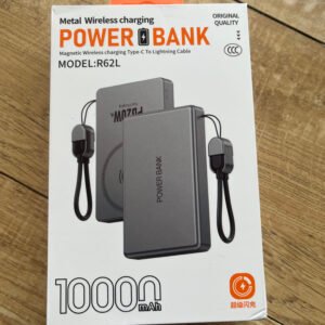 Bateria externa extra duración – Carga inalámbrica y por cable