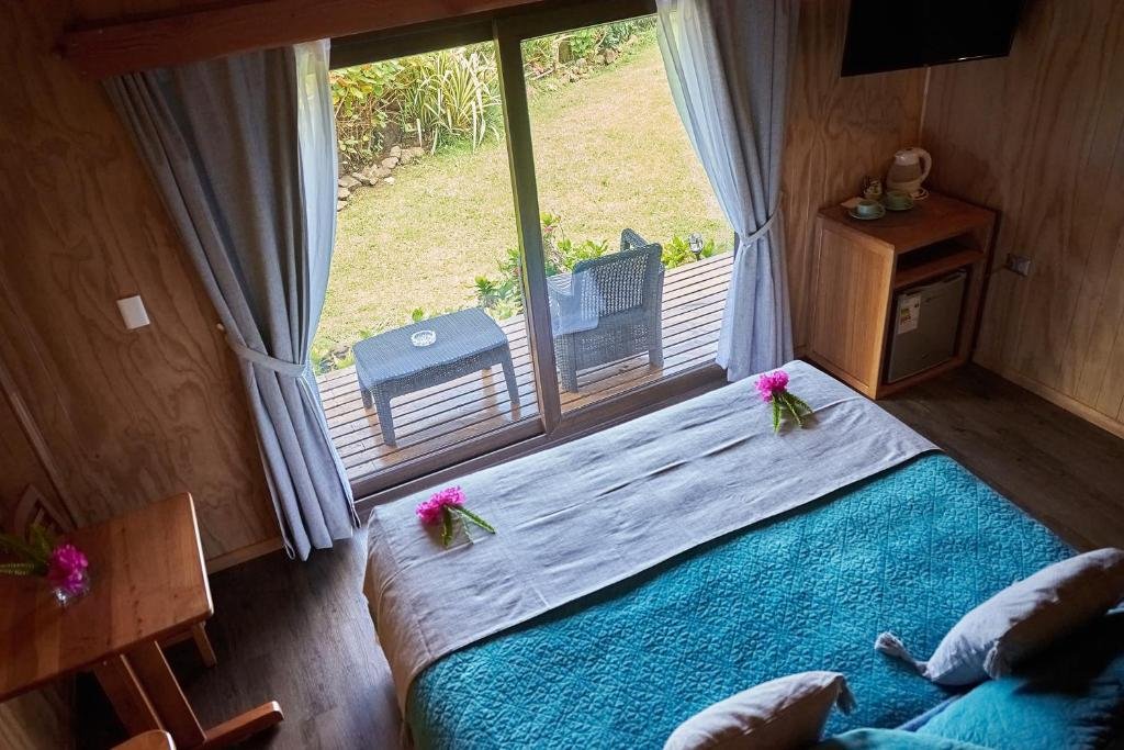 Habitación doble con vista al jardín